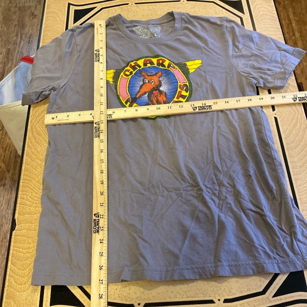 Frank Zappa Charp Hot Rats Gray T-Shirt size large unisex - Picture 4 of 5